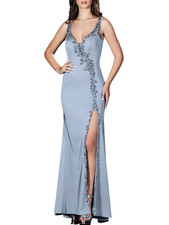 Impero Couture abito da cerimonia con ricami gioiello carta da zucchero