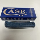 CASE XX -#10808 BLUE DENIM CANVAS LAMINATE W/WHITE G-10 SMXR SOD BUSTER JR XR101 — photo 6