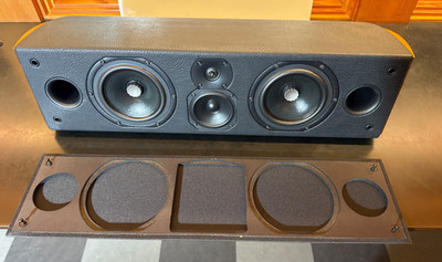 Sonus Faber Domus Speaker - fine leather/wood exterior. FREE SHIPPING