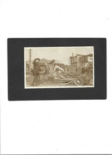 VINTAGE  REAL PHOTO PC "Bad Wreck of Vehicle"  UNUSED   Unkown Location