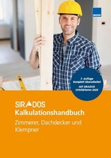SIRADOS Kalkulationshandbuch Zimmerer, Dachde...