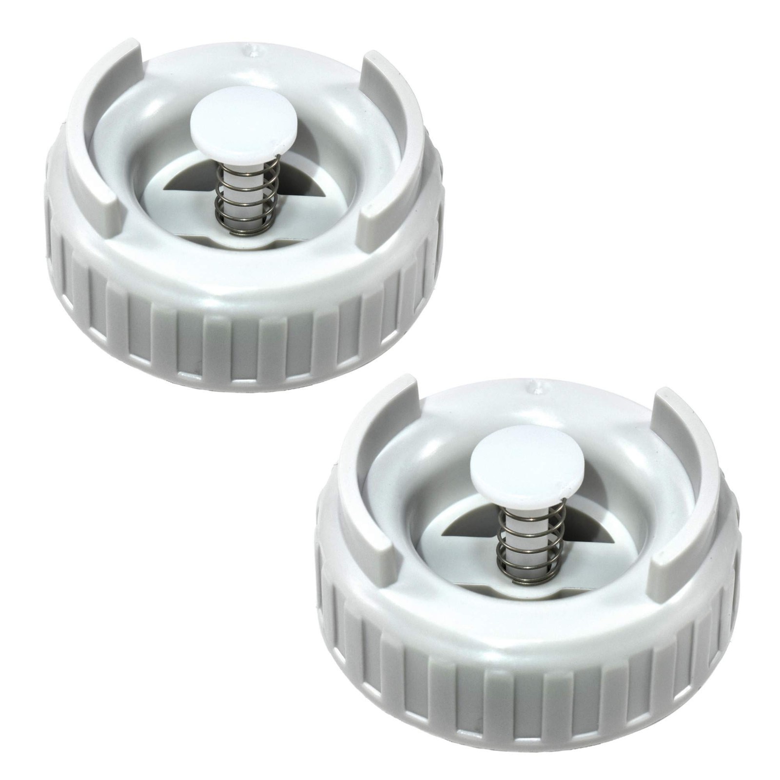 HQRP 2-pack Bottle Cap Valve Assembly Replacement for Essick