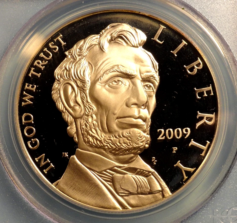 2009 P LINCOLN Commemorative Silver Dollar PCGS PR69 DCAM - Image 2 of 4