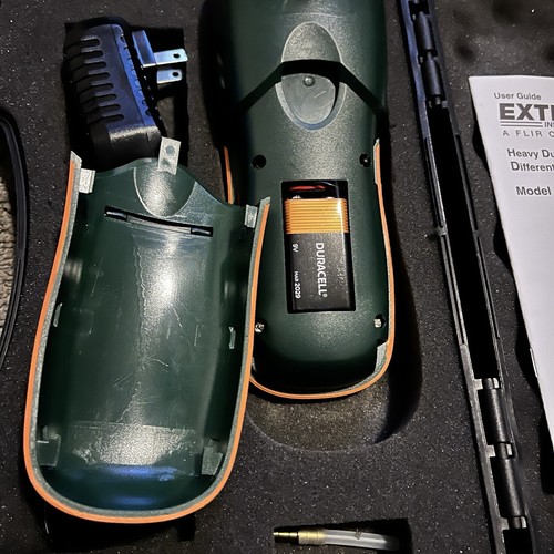 extech hd775 Pressure Manometer Heavy Duty With Case Ac Power Cable - Picture 6 of 8