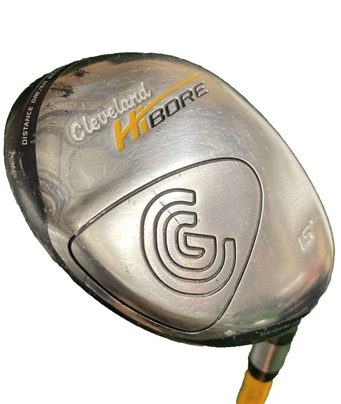 Cleveland HiBore 3 Wood 15 77g Proforce V2 Stiff Graphite 42.5 RH New Jumbo Grip