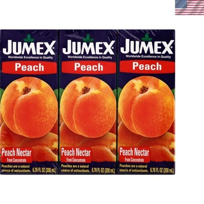 Refreshing Organic Peach Nectar with Aloe Pulp - 20.28 fl oz of Pure Delight