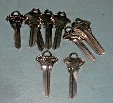 Lot of 11 - A1145F ILCO SC10Key Blank   Key Blank  E211