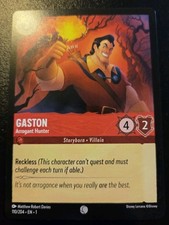 Gaston - Arrogant Hunter 110/204 Common The First Chapter Disney Lorcana TCG