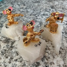 Chitarra-violino-batteria Judi originals placcata 24K firmata topi usati in ottime condizioni!