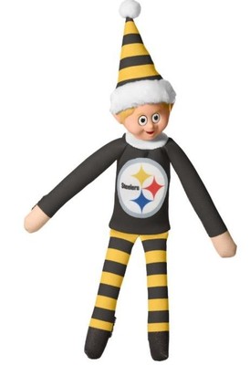 NFL Football PITTSBURGH STEELERS Winners Workshop Elf On A Shelf Doll NEW