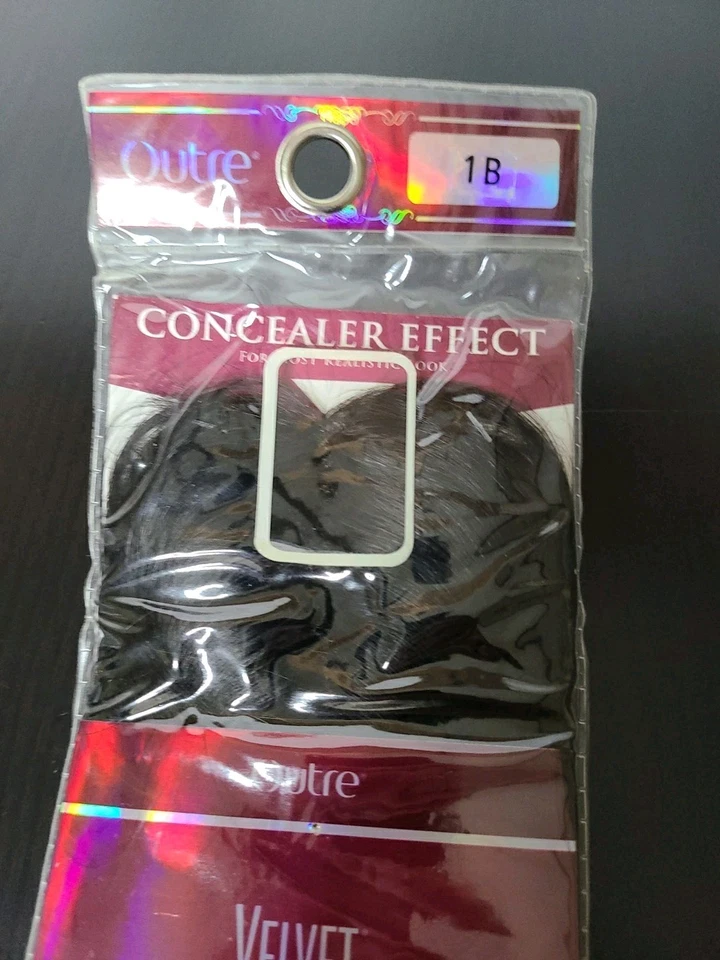 Outre 10"/#1B бархат Remi 100% Yaki человеческих волос 10" 1B натуральный черный кружева разделки - Изображение 3 из 4