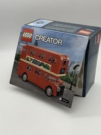 LEGO Creator 40220 Mini London Bus Retired 2016 Complete w/ Instructions & Box