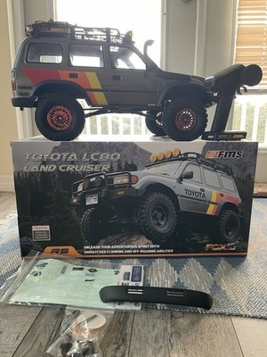 FMS RC 1:10 Scale FCX10 LC80 Toyota Land Cruiser 80 Crawler RTR Brushed 550
