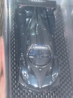 DMH 1/64 Pagani Zonda R Revolution Blue Carbon Black | eBay