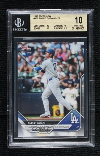 2025 Topps Now /3172 Shohei Ohtani #403 0y8e