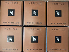 Nespresso Vertuo Rich Chocolate Coffee Pods Mug Size 7.7oz 60 Capsules