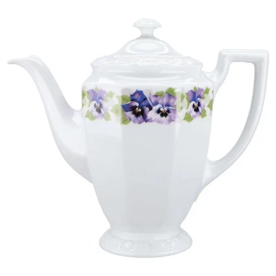 Rosenthal Maria Stiefmütterchen Kaffeekanne klein 1 Liter - Bild 1 von 2