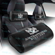2x Jp-junction Produce Vip Style Jdm Car Neck Pillow Headrest Rest Cushion