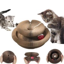 Magic Cat Toy, Interactive Ball Game, Corrugated Paper Cat House, Fun Kitten Toy