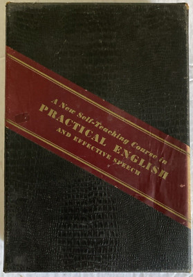 Self-Teaching Course Practical English Estelle B. Hunter 1930s Learning Words