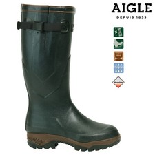 AIGLE Parcours 2 ISO grün Jagdstiefel Gummistiefel Winterstiefel NEU
