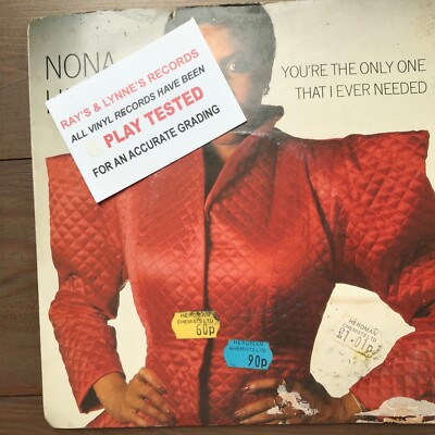 Nona Hendryx You're The Only One That I Ever Needed 7  VG/G+ PLAY TESTED