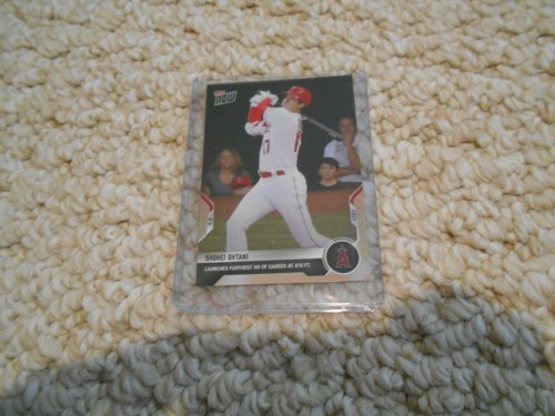 Topps Now 329 2021 Anaheim Angels Shohei Ohtani 470FT Homer