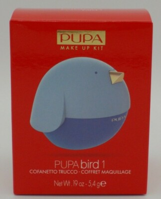 PUPA BIRD 1  BLUE ,LIPS CREAM & LIPS GLOSS NEW IN BOX.