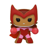 Gingerbread Scarlet Witch Holiday Pop Marvel #940 Vinyl Figur Funko