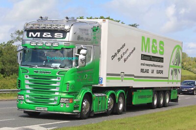 TRUCKINGIMAGES LKW FOTOS - NORDIRISCHE SCANIA KÜHLWAGEN - 250 AUFGELISTET