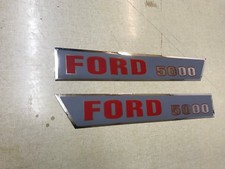 Ford 5000 Hood Decals 64-68 Model 