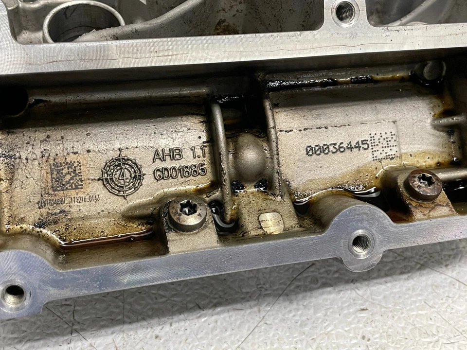 2018 2019 2020 Audi S5 Left Engine Cylinder Head W/Camshafts 3.0L 1433 OEM - Image 3 of 4