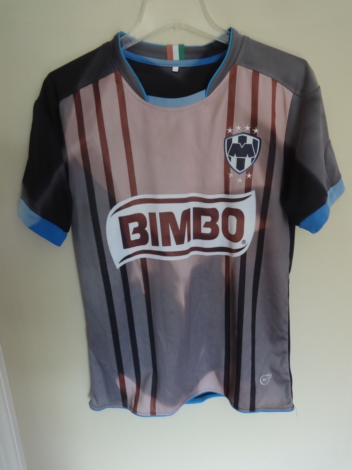 Vintage Club de Fútbol Monterrey Soccer Jersey Men Small Sport Mexico Futbol