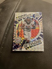 2023 Panini Mosaic Jerry Jeudy #/25 Center Stage White Mosaic Prizm Broncos MINT