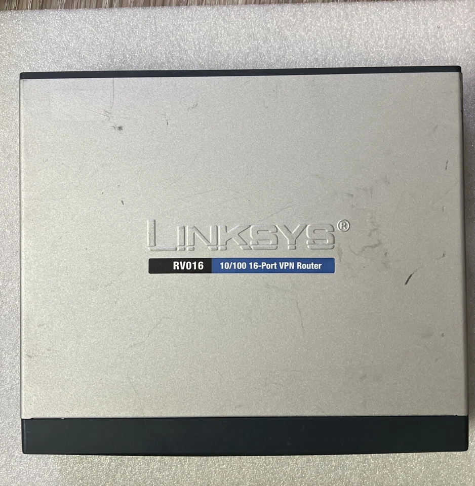 Linksys RV016 16-Port 10/100 VPN Router (B5) FREE SHIPPING SAME DAY - Image 2 of 4