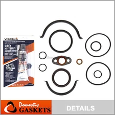 Fit 01-13 Nissan Infiniti 3.5L 4.0L DOHC Timing Cover Gasket Set VQ35DE VQ40DE