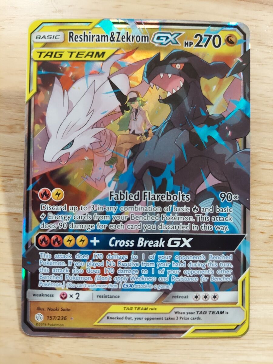 Reshiram & Zekrom GX - 157/236 - Ultra Rare