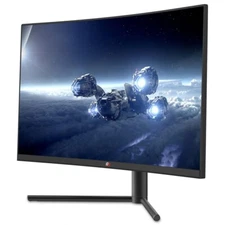 Deco Gear 27-Inch Color Accurate VA Curved Monitor 2560x1440 144Hz Refresh Rate