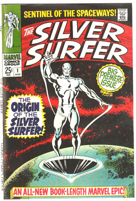 Facsimile Cover Exact Copy SILVER SURFER #1 Marvel **NO COMIC** 146 different