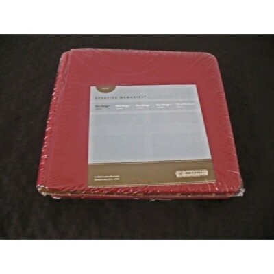 Creative Memories 8x8 Red album no included Pages. | eBay