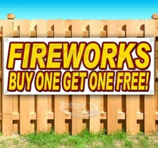 FIREWORKS Advertising Vinyl Banner Flag Sign Many Sizes
