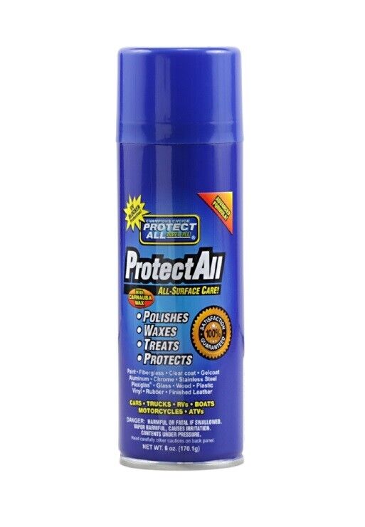Protect All 62006 Cleaner Polish And Protectant Size: 6oz Can