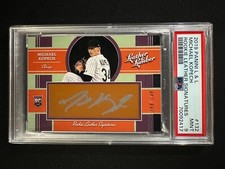 2019 Panini L&L #132 Michael Kopech - Rookie Leather Signatures /149 - PSA 9
