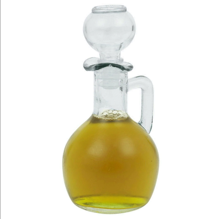 Olive Oil Bottle Pourer Glass Vinegar Drizzler Dispenser Stopper Lid