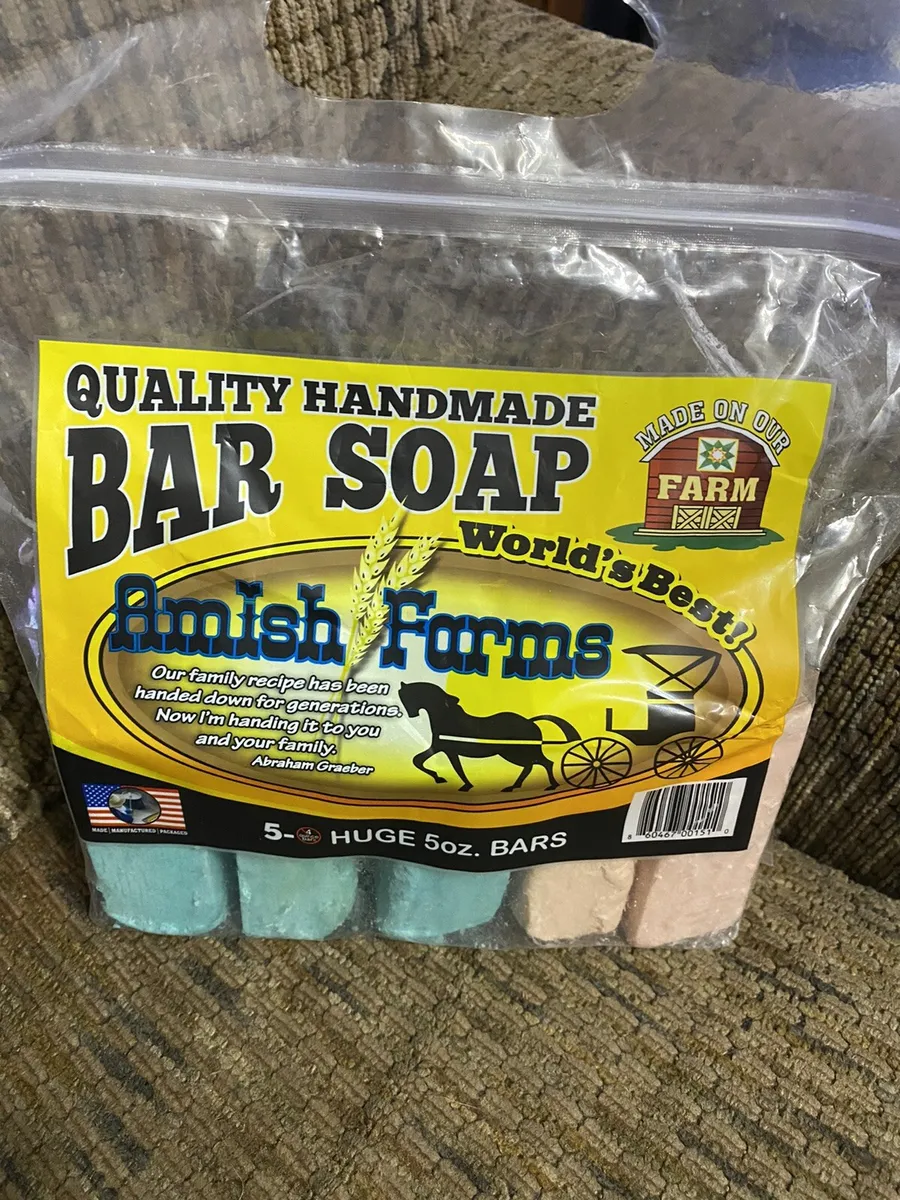 Amish Farm Bar Soap (Pack of 5)