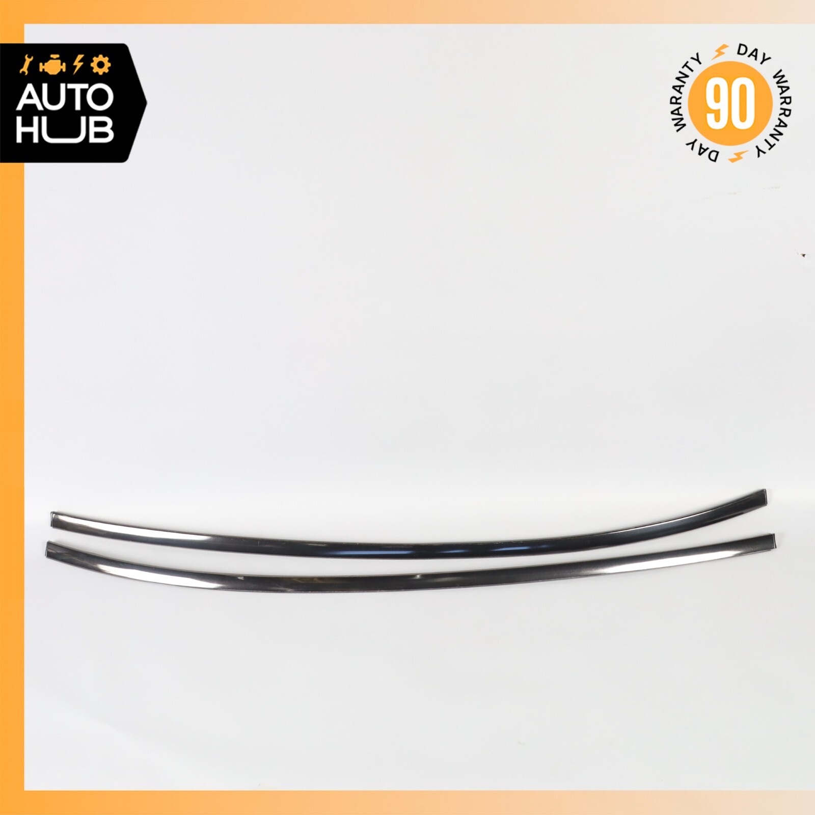 Maserati GranTurismo M145 Roof Drip Rail Door Upper Molding Trim Set OEM 88k