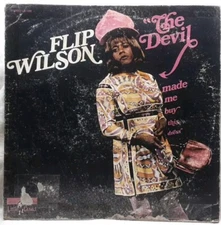Flip Wilson-The Devil made me buy this dress: 1970, Vinyl LP, Read Description