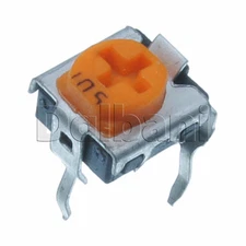 10pcs 501 500Ohm Variable Resistor Trimpot POT Adjustable 1Turn Horizontal