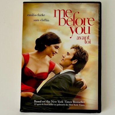 ME BEFORE YOU DVD (2016) Emilia Clarke & Sam Claflin NEW Bilingual