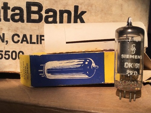 (2) DK91 1R5 SIEMENS Röhre NOS NIB für Akku RÖHRE Radio Verstärker - Bild 3 von 5